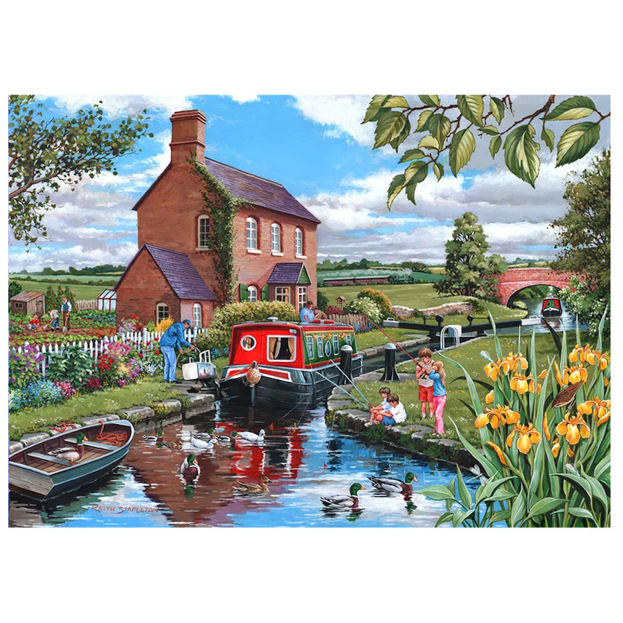 House of Puzzles 500 Piece Puzzle - Keepers Cottage