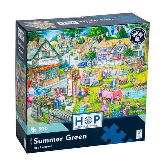 House of Puzzles 500 Piece Puzzle - Summer Green