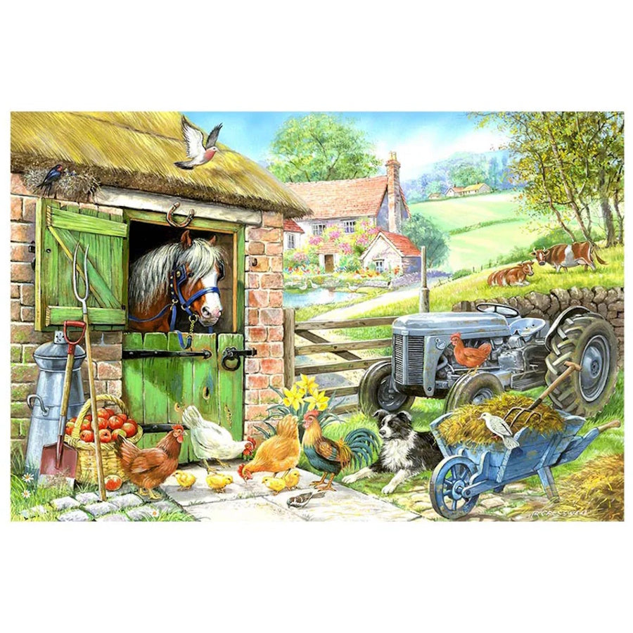 House of Puzzles BIG 250 Piece Puzzle - Down on the Farm