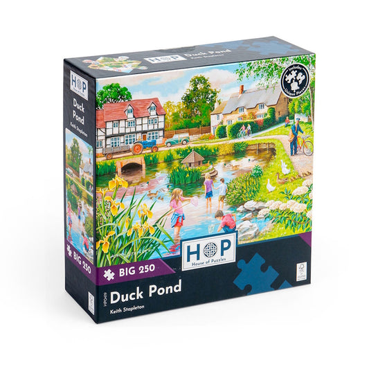 House of Puzzles BIG 250 Piece Puzzle - Duck Pond