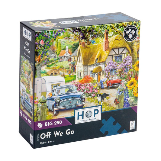House of Puzzles BIG 250 Piece Puzzle - Off We Go