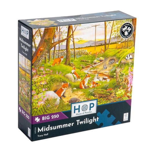 House of Puzzles BIG 250 Piece Puzzle - Midsummer Twilight