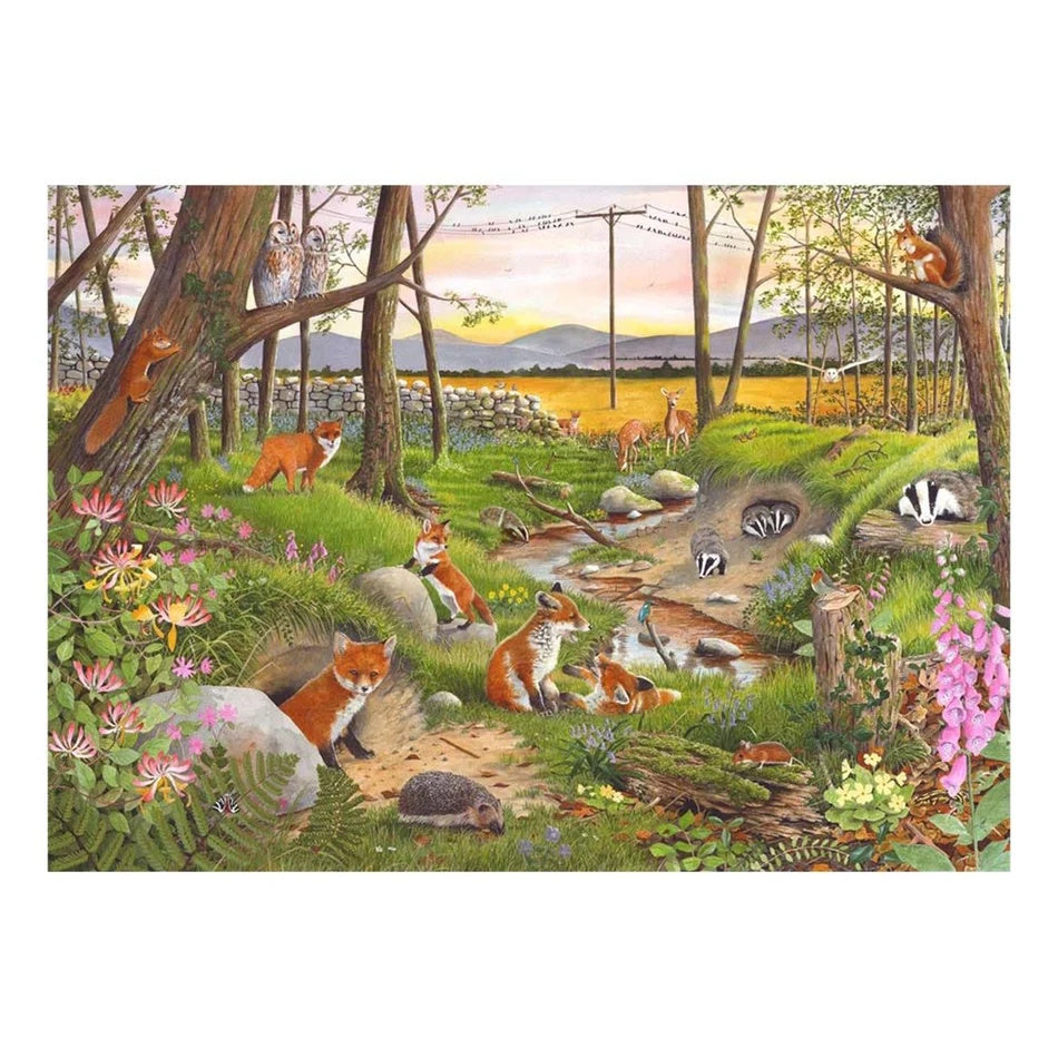 House of Puzzles BIG 250 Piece Puzzle - Midsummer Twilight