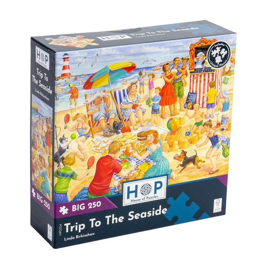 House of Puzzles BIG 250 Piece Puzzle - Trip to the Seaside