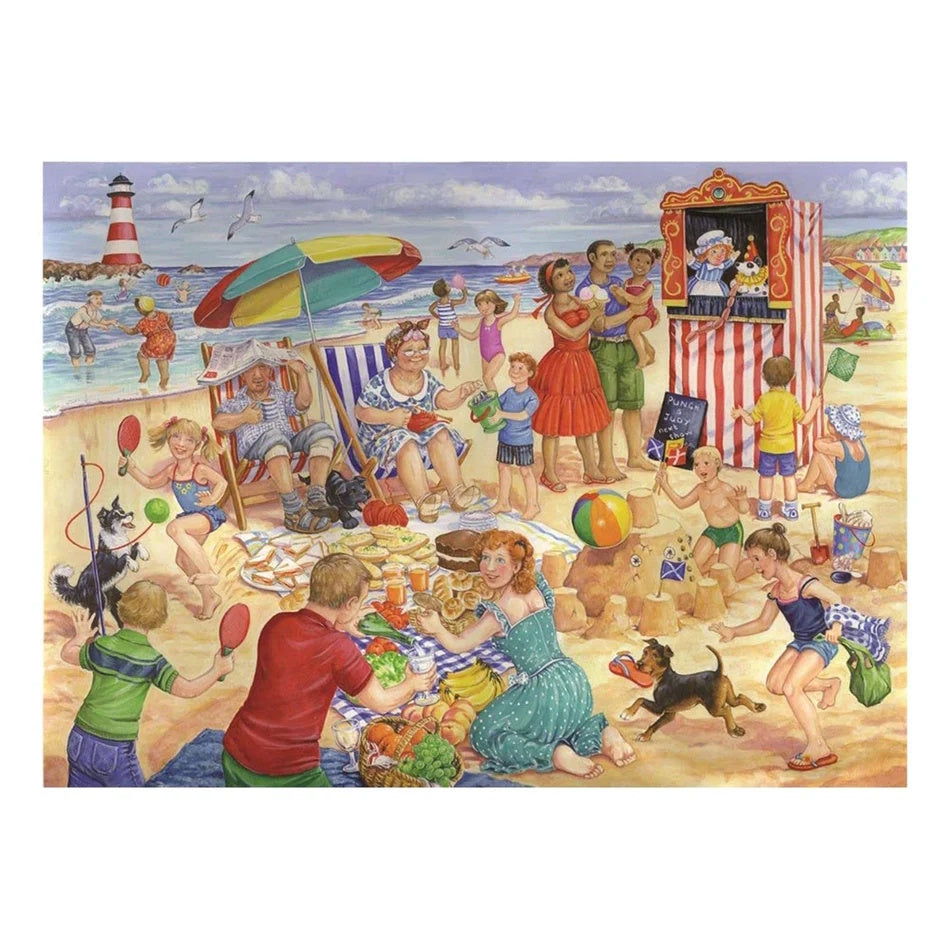 House of Puzzles BIG 250 Piece Puzzle - Trip to the Seaside
