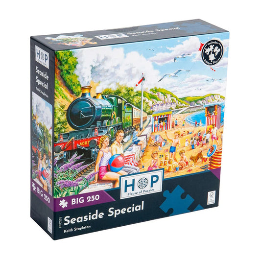 House of Puzzles BIG 250 Piece Puzzle - Seaside Special
