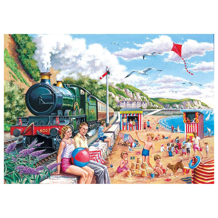 House of Puzzles BIG 250 Piece Puzzle - Seaside Special