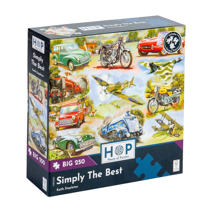 House of Puzzles BIG 250 Piece Puzzle - Simply the Best