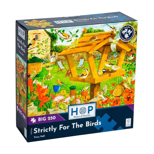 House of Puzzles BIG 250 Piece Puzzle - Strictly for the Birds