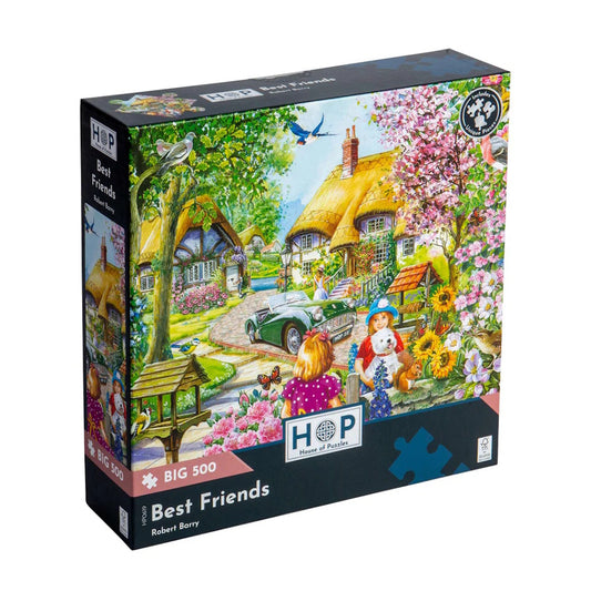House of Puzzles BIG 500 Piece Puzzle - Best Friends