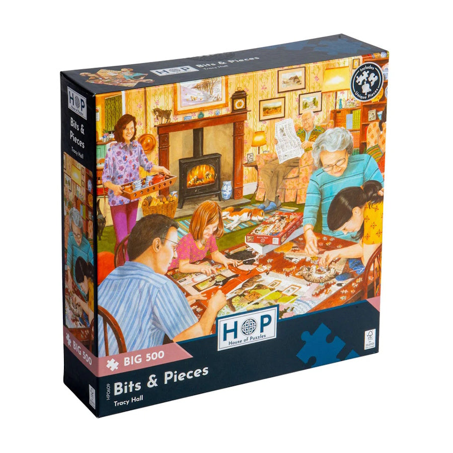 House of Puzzles BIG 500 Piece Puzzle - Bits & Pieces