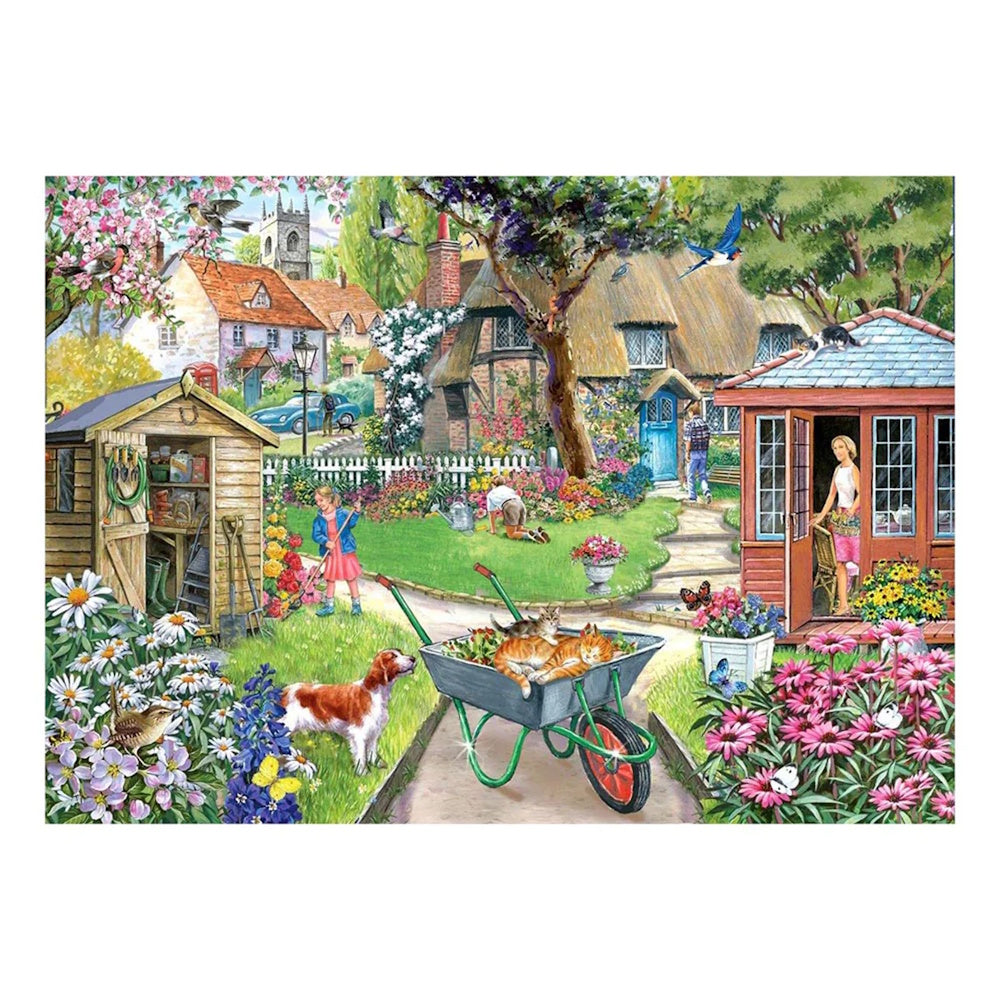 House of Puzzles BIG 500 Piece Puzzle - Bloomin' Lovely