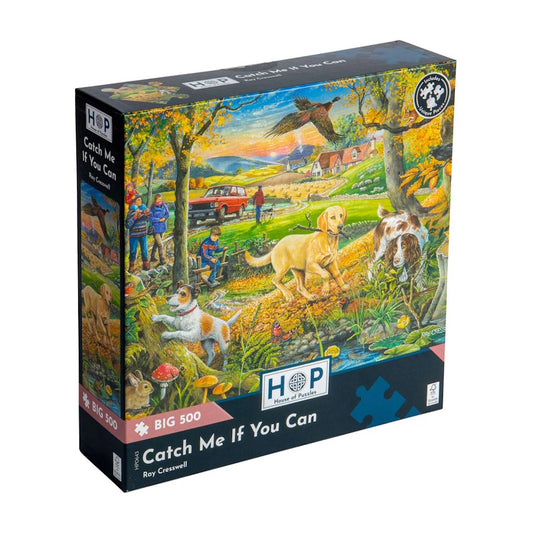 House of Puzzles BIG 500 Piece Puzzle - Catch Me If You Can
