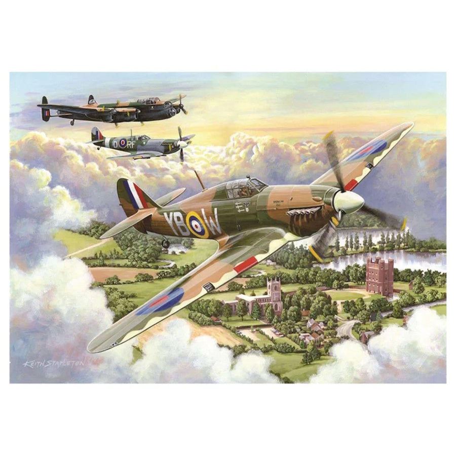 House of Puzzles BIG 500 Piece Puzzle - Final Approach