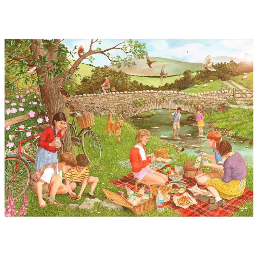 House of Puzzles BIG 500 Piece Puzzle - Lashings of Lemonade