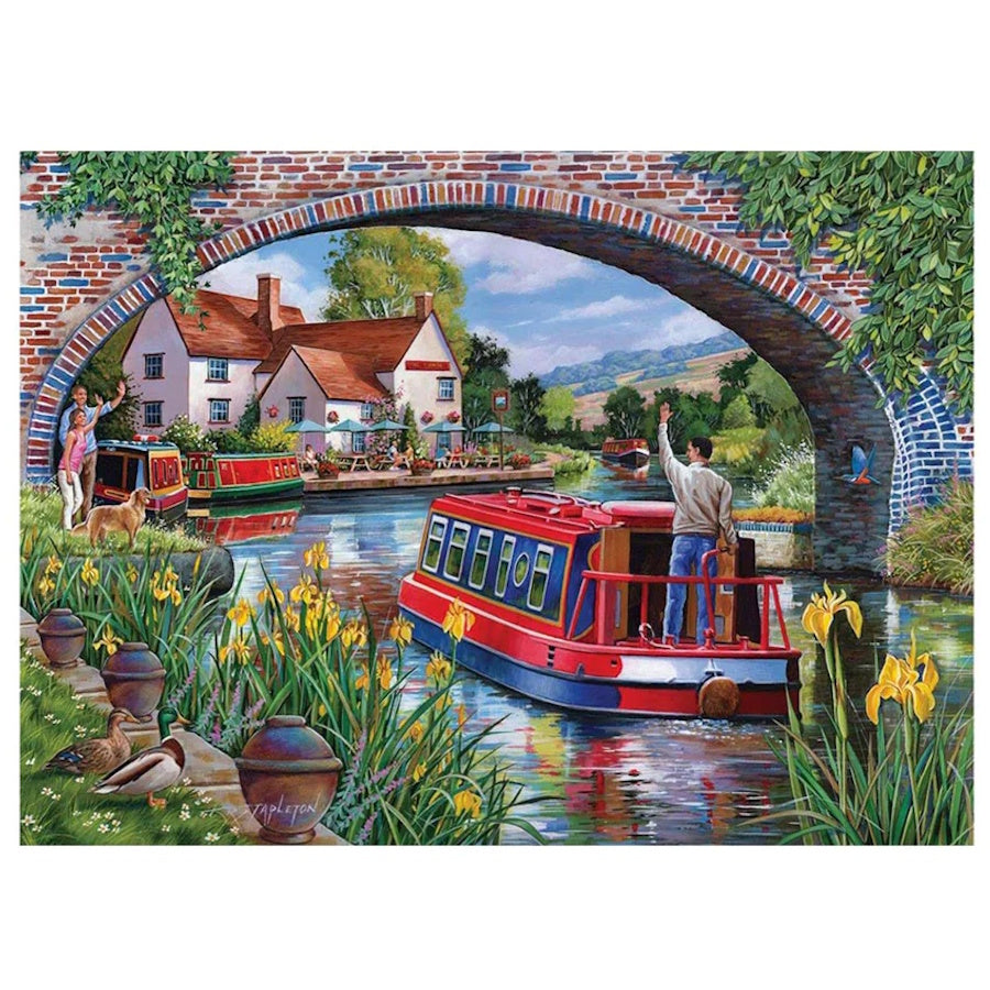 House of Puzzles BIG 500 Piece Puzzle - Over & Under