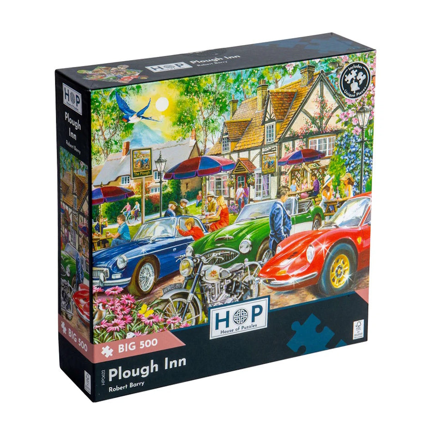 House of Puzzles BIG 500 Piece Puzzle - Plough Inn