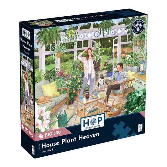 House of Puzzles BIG 500 Piece Puzzle - House Plant Heaven
