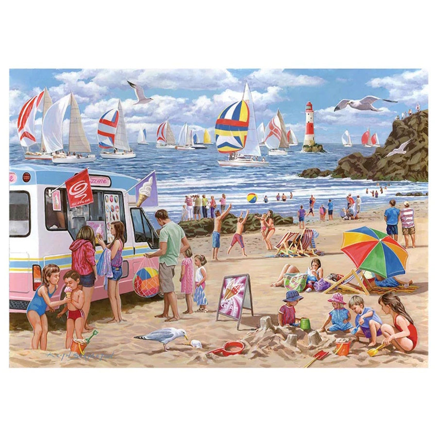 House of Puzzles BIG 500 Piece Puzzle - Regatta Day