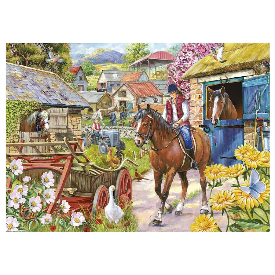 House of Puzzles BIG 500 Piece Puzzle - Stepping Out