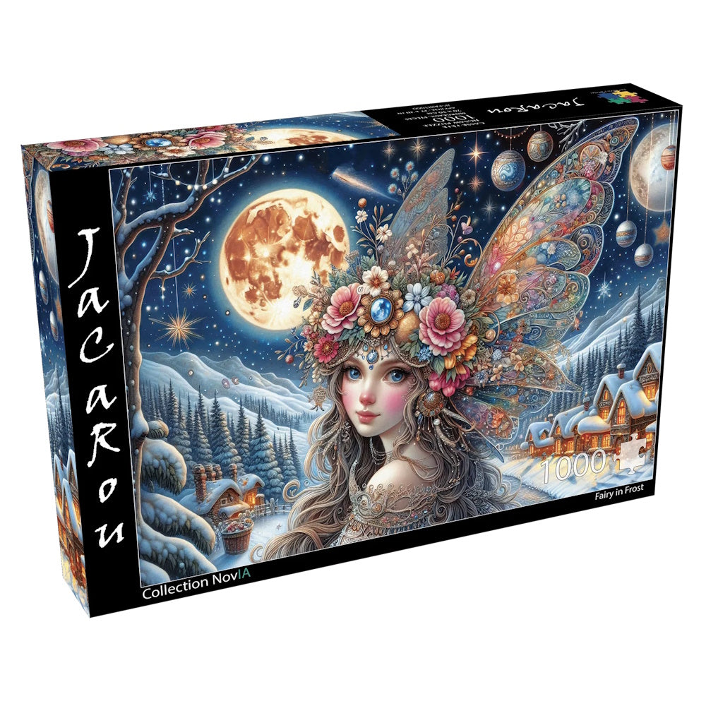 JaCaRou 1000 Piece Puzzle - Fairy in Frost