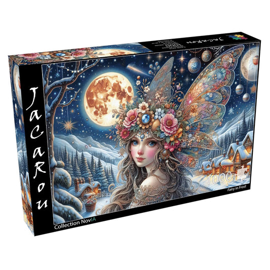 JaCaRou 1000 Piece Puzzle - Fairy in Frost