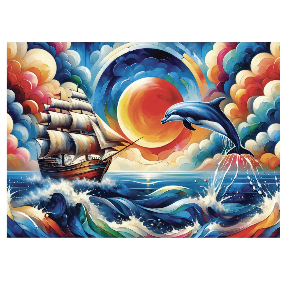 JaCaRou 1000 Piece Puzzle - Tides of Wonders