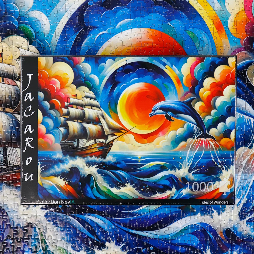 JaCaRou 1000 Piece Puzzle - Tides of Wonders