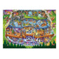 Jamie Smart’s Hero Slam 200 Piece Puzzle: Inside the Temple of the Cat Demon