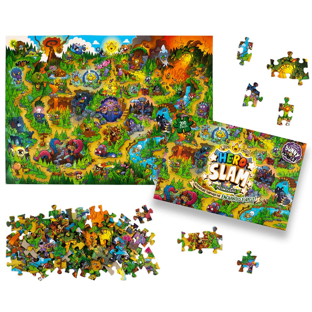 Jamie Smart’s Hero Slam 200 Piece Jigsaw Puzzle