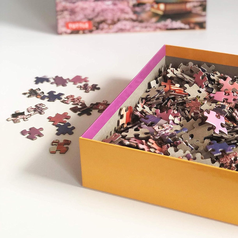 Japan's Mount Fuji in Springtime 1000 Piece Puzzle