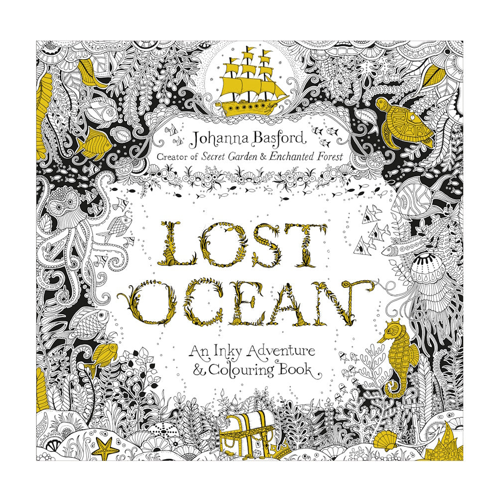Lost Ocean An Inky Adventure & Colouring Book
