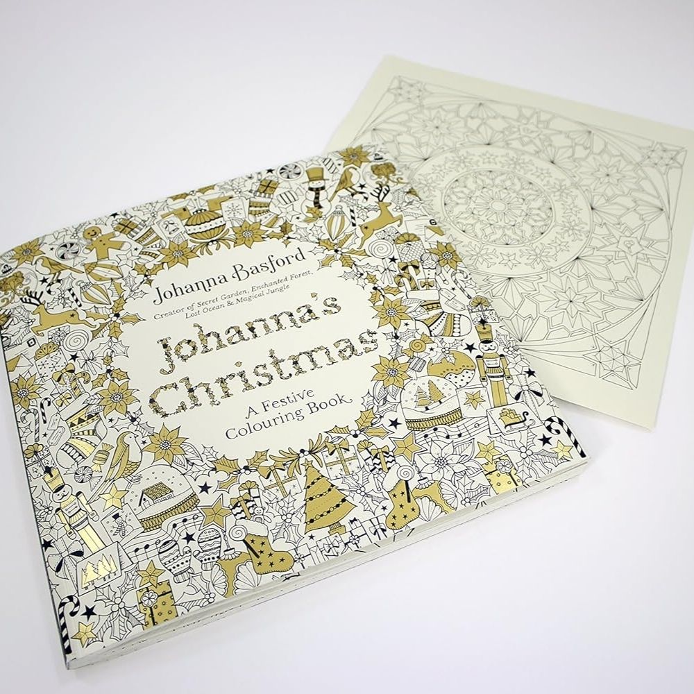 Johanna's Christmas: A Festive Colouring Book