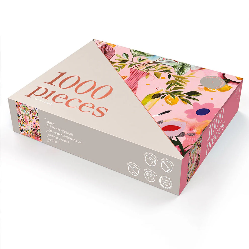 Journey of Something 1000 Piece Puzzle Lemon Haze