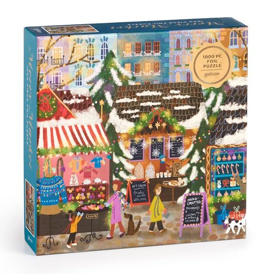 Galison 1000 Piece Jigsaw Puzzle - Merry Market