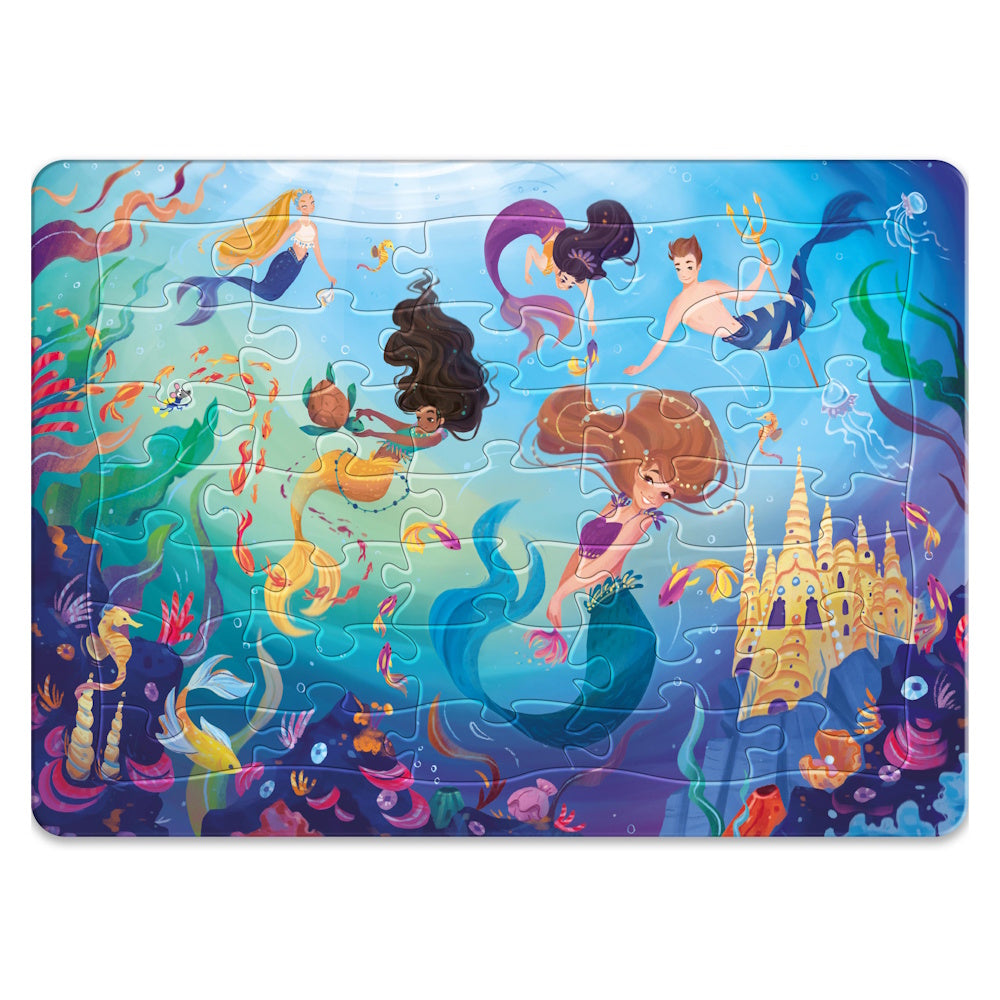 Jr Jigsaw 3 in 1 Frame Tray Puzzles - Fairytales