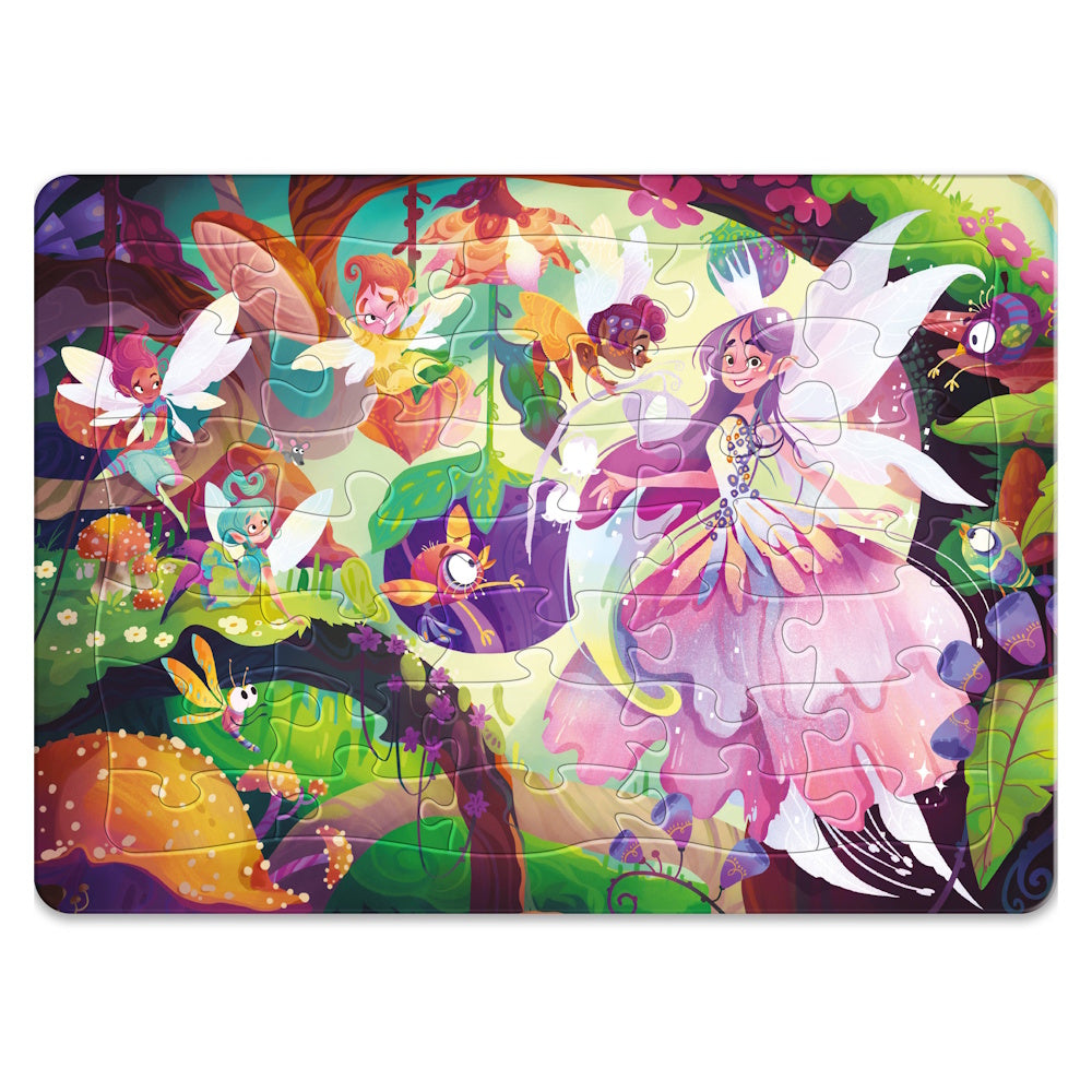 Jr Jigsaw 3 in 1 Frame Tray Puzzles - Fairytales