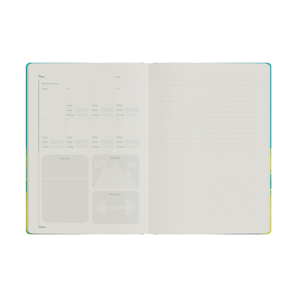 Jumble & Co. Fitness Journal - Flex & Flow