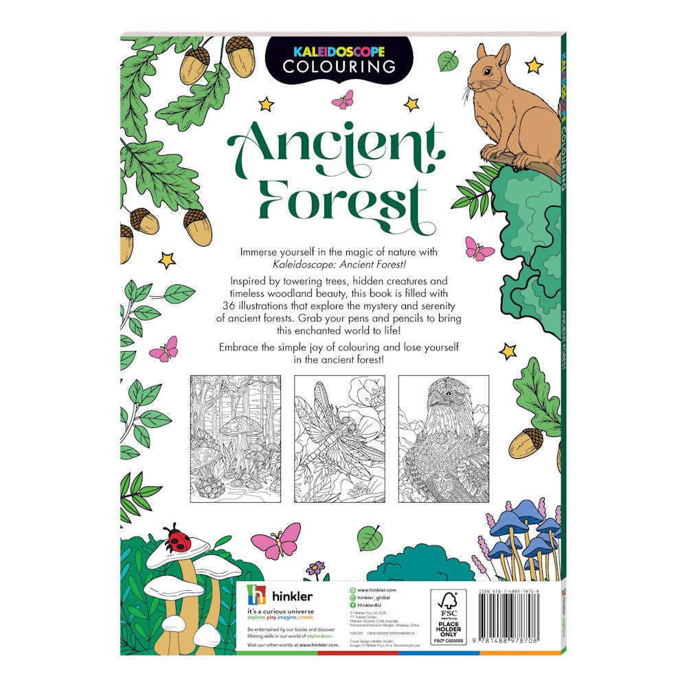 Kaleidoscope Colouring - Ancient Forest