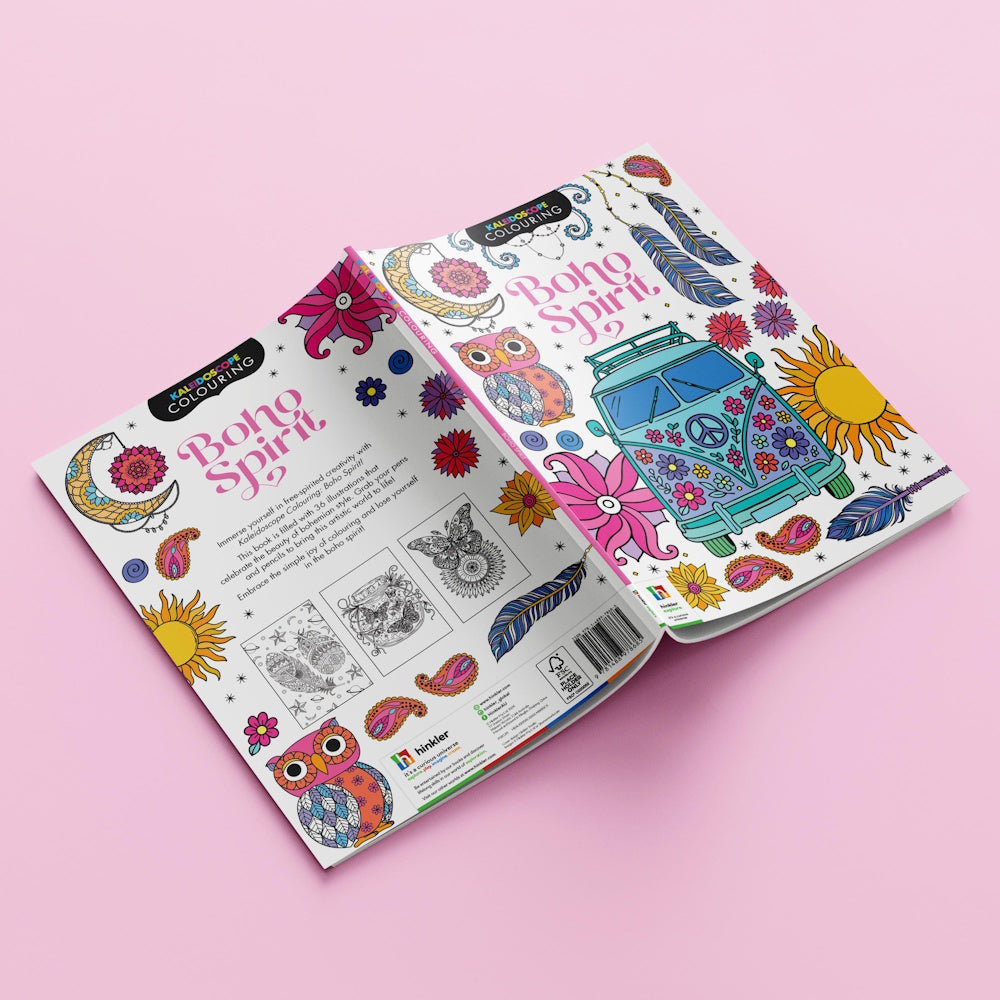Kaleidoscope Colouring - Boho Spirit