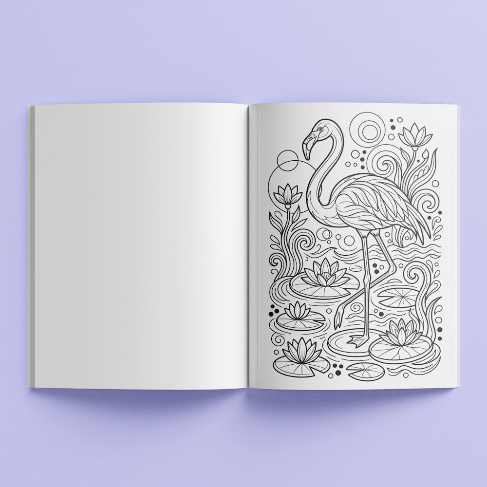 Kaleidoscope Colouring - Fantastical Animals