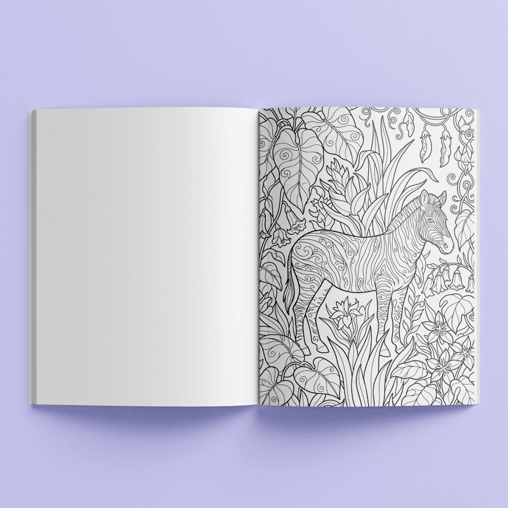 Kaleidoscope Colouring - Fantastical Animals