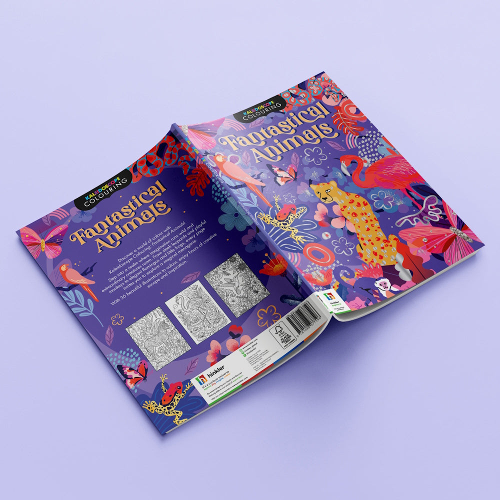 Kaleidoscope Colouring - Fantastical Animals