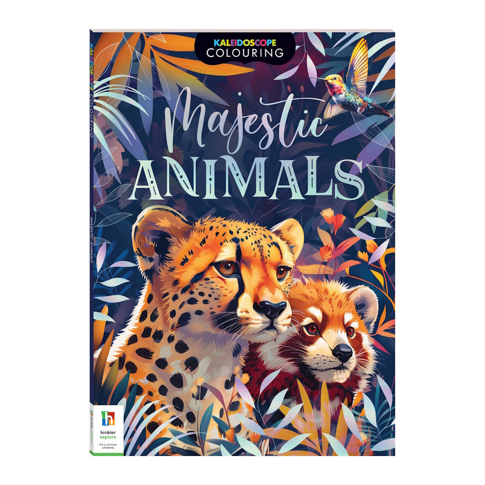 Kaleidoscope Colouring - Majestic Animals
