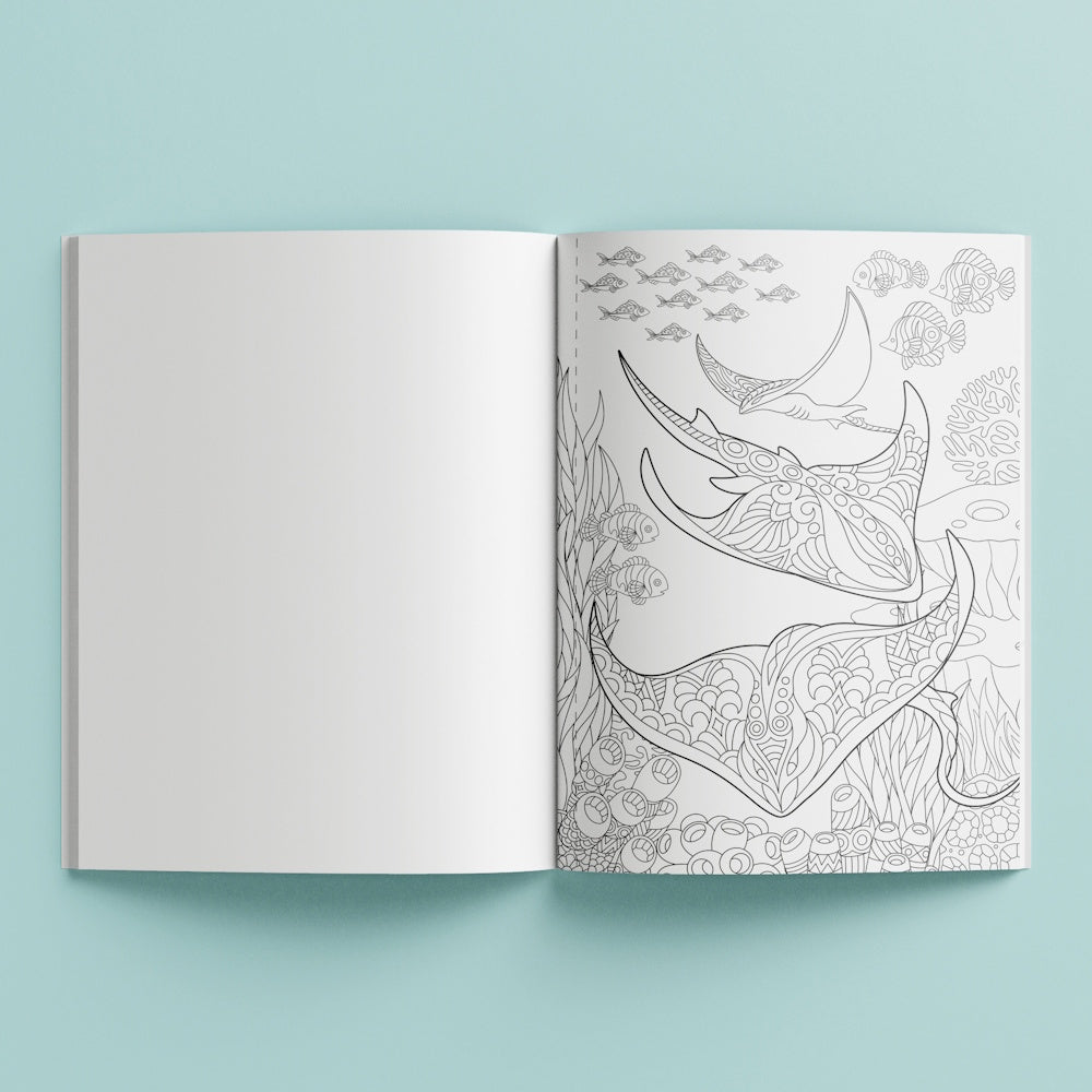 Kaleidoscope Colouring - Majestic Animals