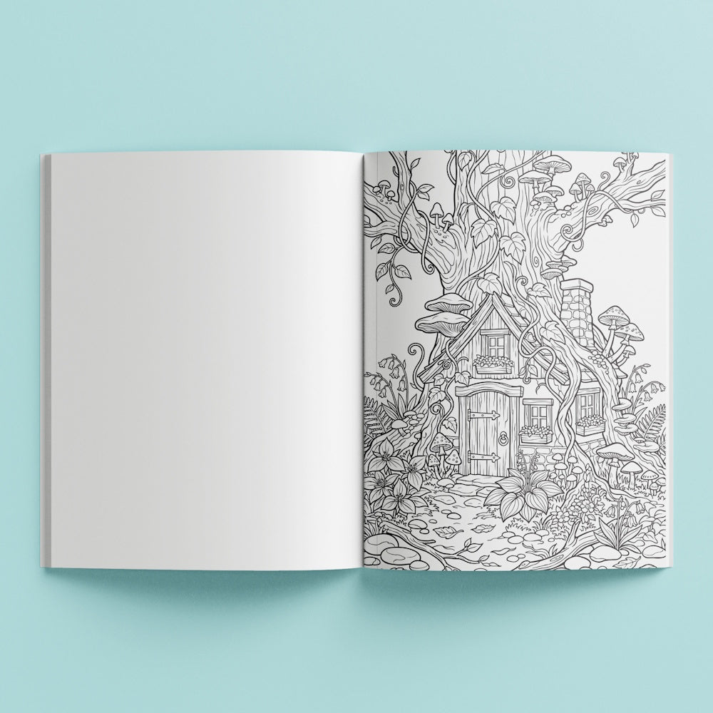 Kaleidoscope Colouring - Mystic Realm