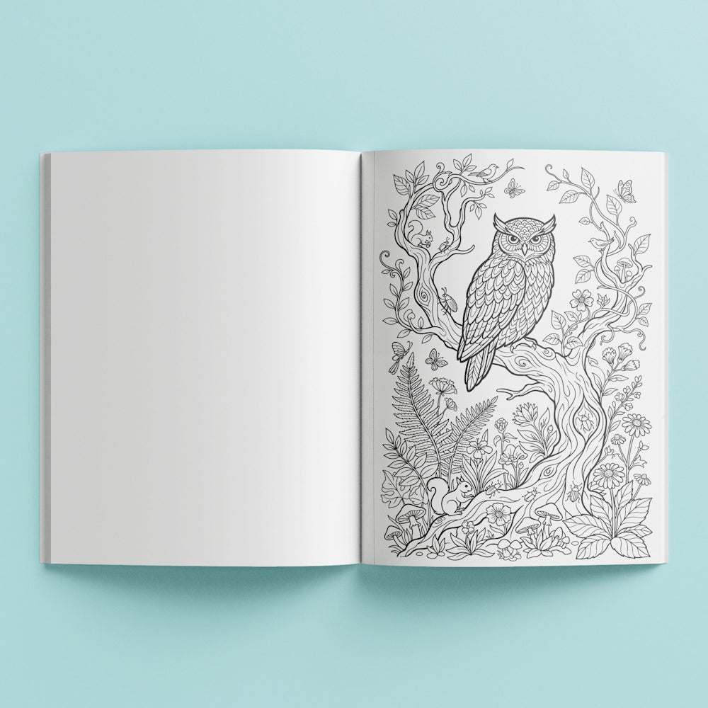 Kaleidoscope Colouring - Mystic Realm