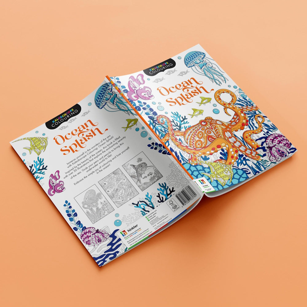 Kaleidoscope Colouring - Ocean Splash