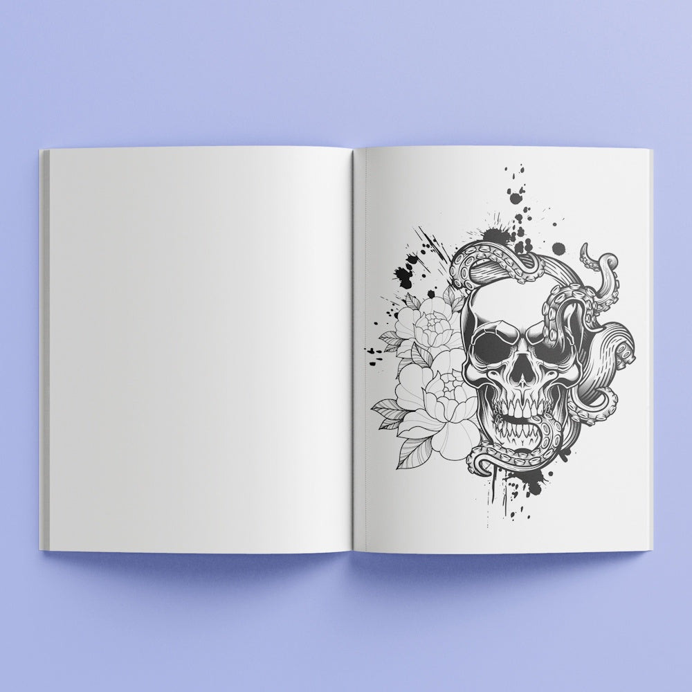 Kaleidoscope Colouring - Tattoo Designs