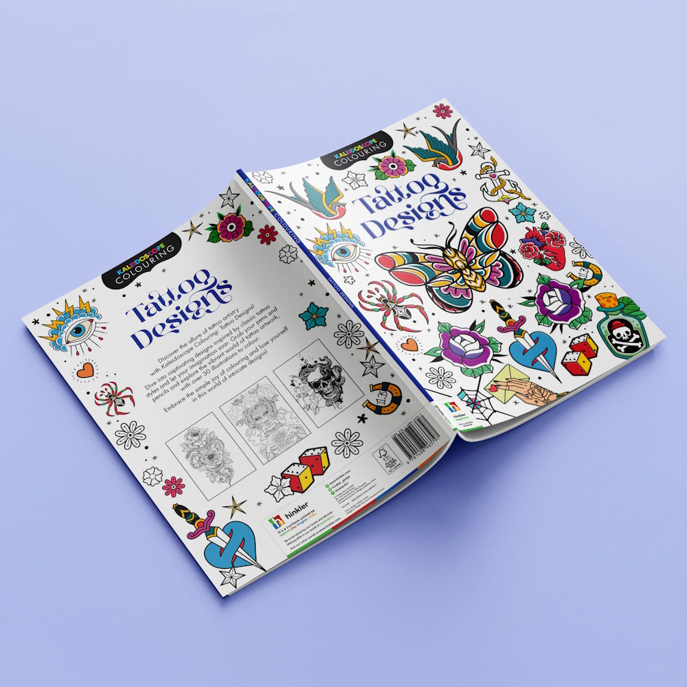 Kaleidoscope Colouring - Tattoo Designs